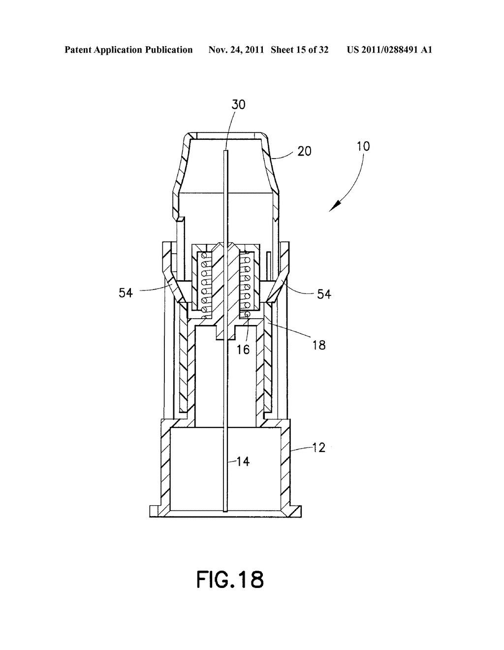 SAFETY NEEDLE ASSEMBLY - diagram, schematic, and image 16