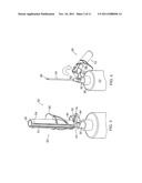 HINGED SHIELD ASSEMBLY AND RELATED METHODS diagram and image