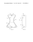 Insert With Advantageous Fastener Configurations And End Stiffness     Characteristics For Two-Piece Wearable Absorbent Article diagram and image