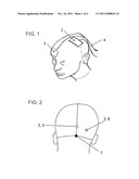 MOBILE DEVICE FOR TRANSCRANIAL AUTO-STIMULATION AND METHOD FOR CONTROLLING     AND REGULATING THE DEVICE diagram and image