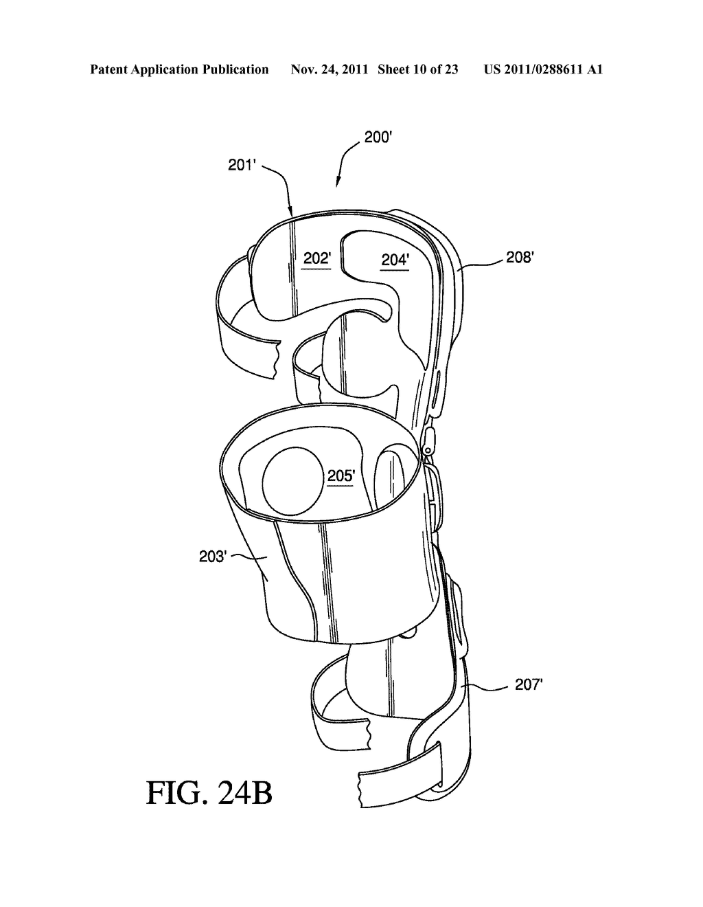 BRACING AND ELECTROSTIMULATION FOR ARTHRITIS - diagram, schematic, and image 11