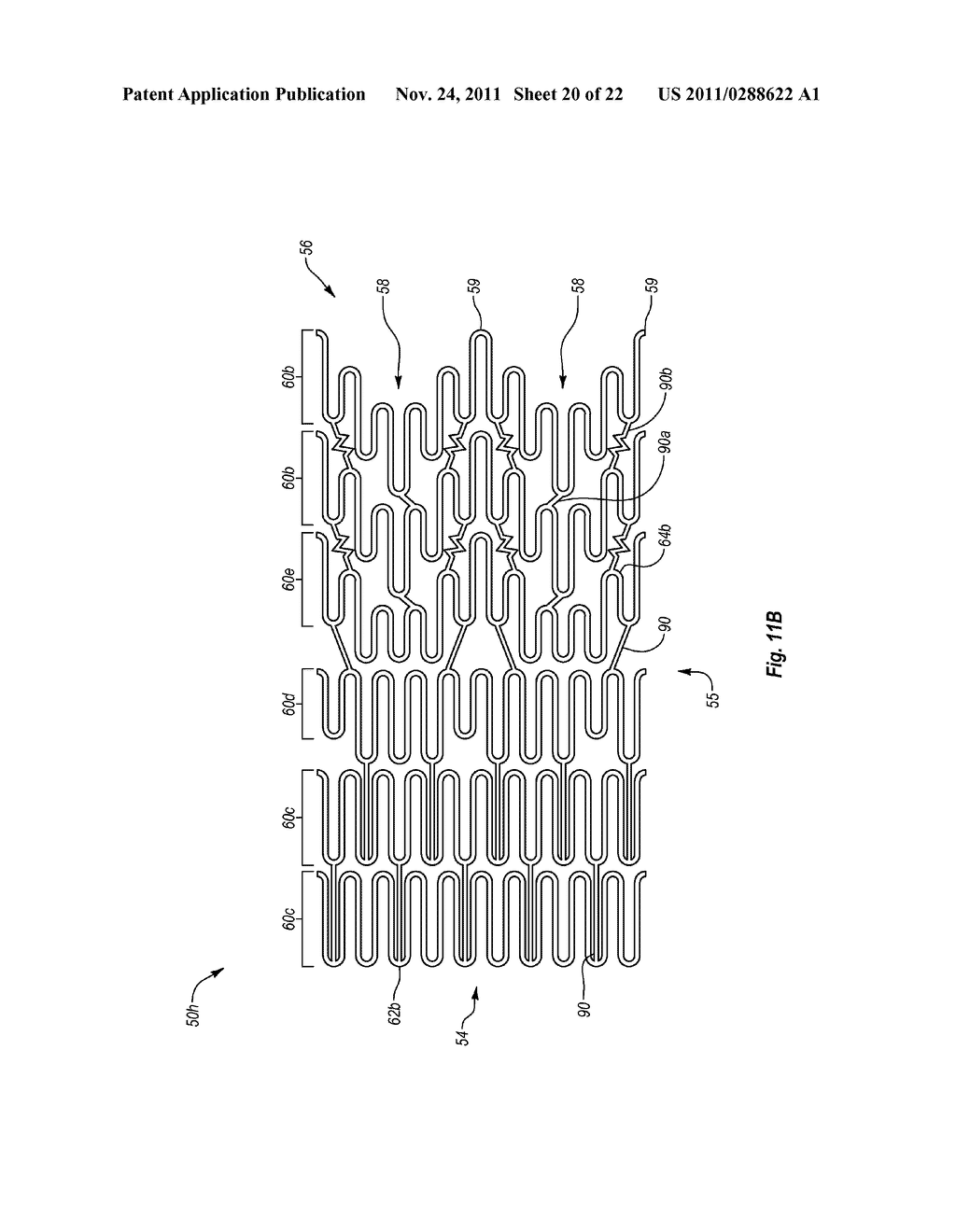 EXPANDABLE ENDOPROSTHESES, SYSTEMS, AND METHODS FOR TREATING A BIFURCATED     LUMEN - diagram, schematic, and image 21