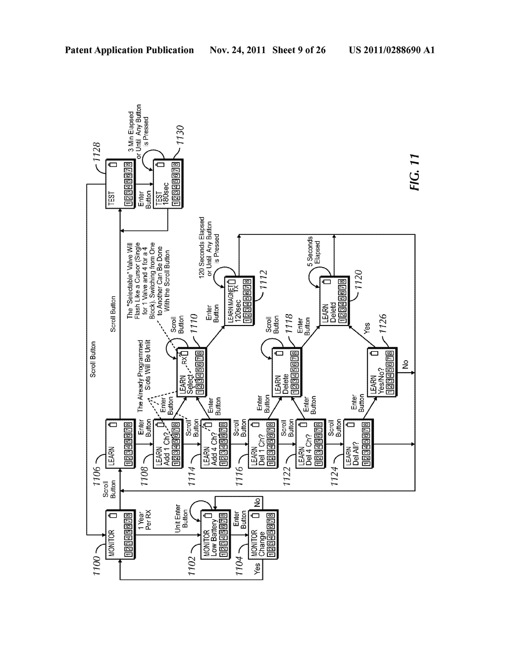 Wireless Extension to an Irrigation Control System and Related Methods - diagram, schematic, and image 10