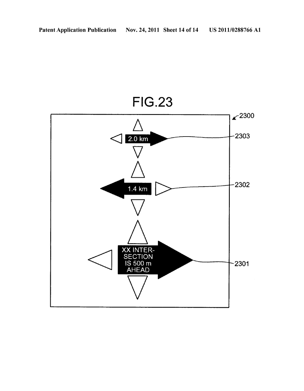 NAVIGATION DEVICE, NAVIGATION METHOD, NAVIGATION PROGRAM, AND RECORDING     MEDIUM - diagram, schematic, and image 15