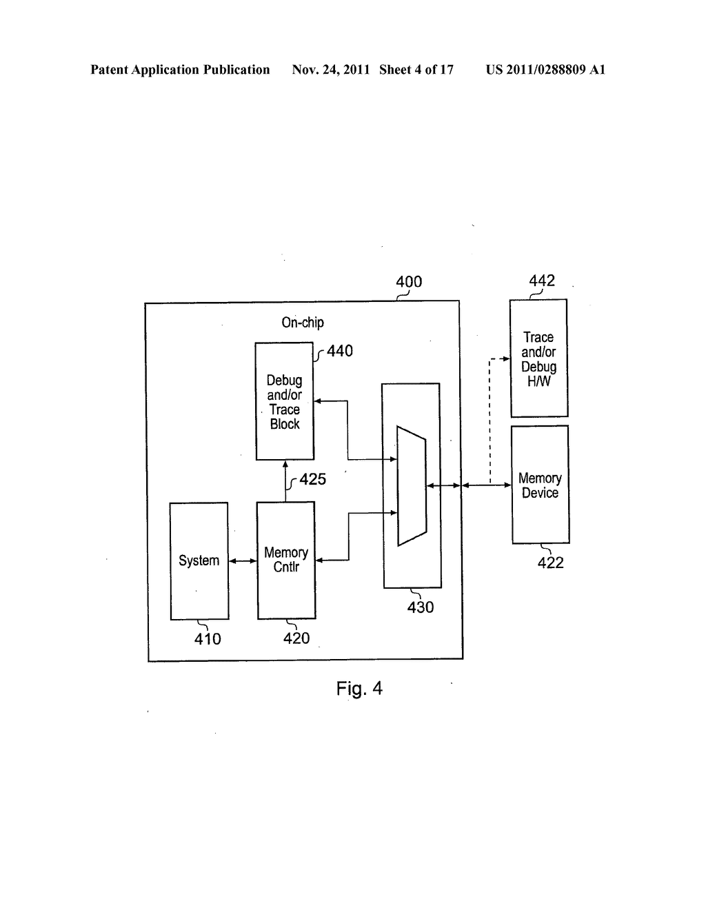 Communication of a diagnostic signal and a functional signal by an     integrated circuit - diagram, schematic, and image 05