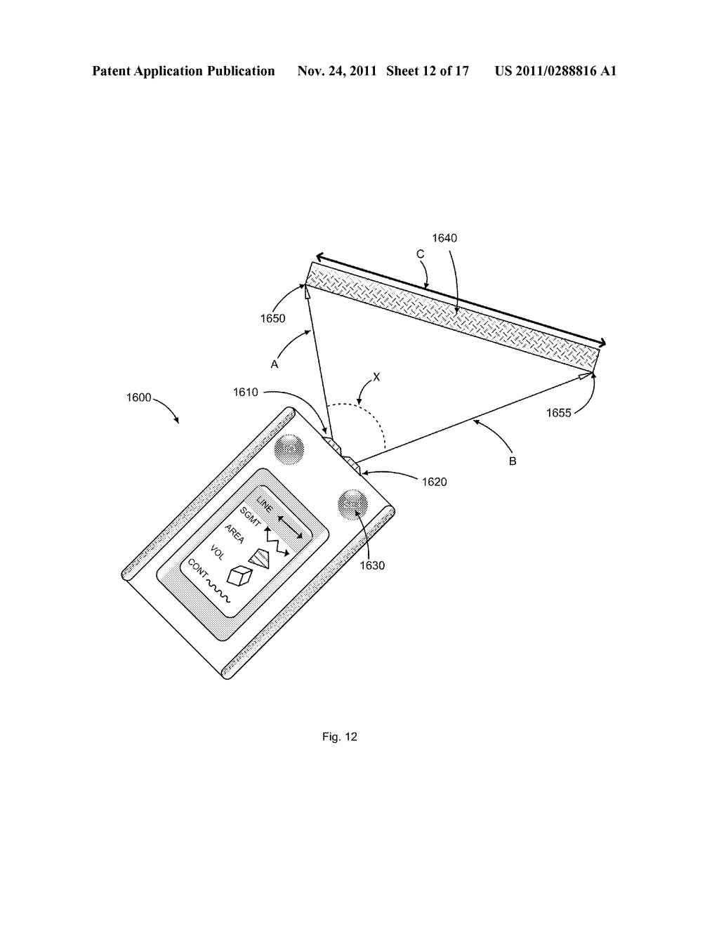 Method and Apparatus for Dimensional Measurement - diagram, schematic, and image 13