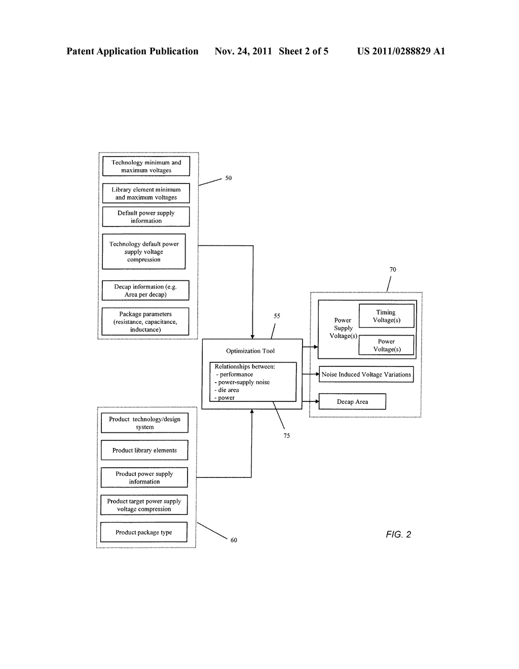 METHOD AND SYSTEM TO OPTIMIZE SEMICONDUCTOR PRODUCTS FOR POWER,     PERFORMANCE, NOISE, AND COST THROUGH USE OF VARIABLE POWER SUPPLY VOLTAGE     COMPRESSION - diagram, schematic, and image 03