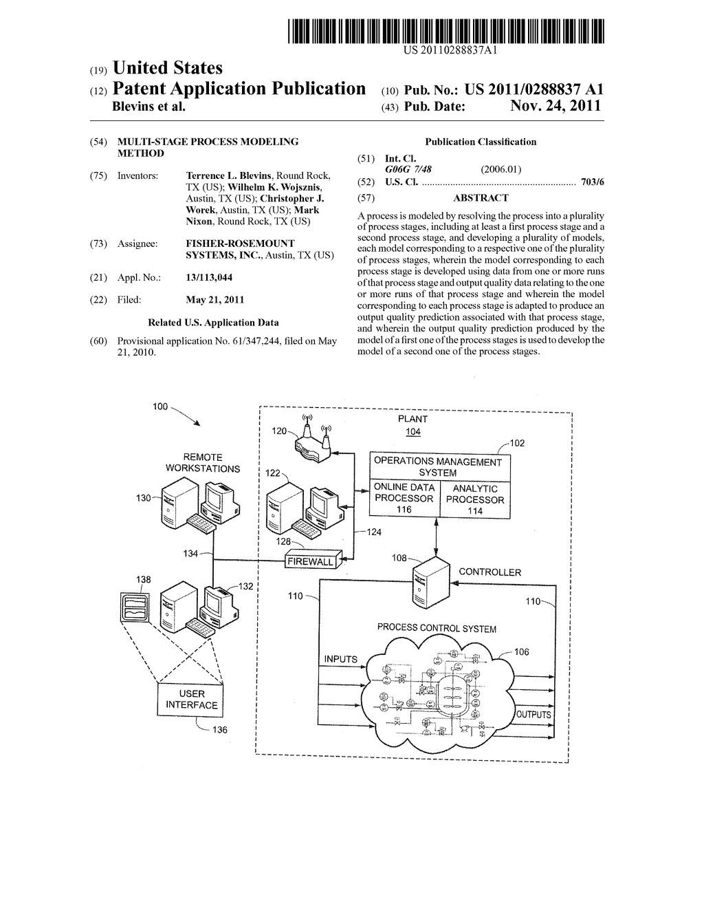 Multi-Stage Process Modeling Method - diagram, schematic, and image 01