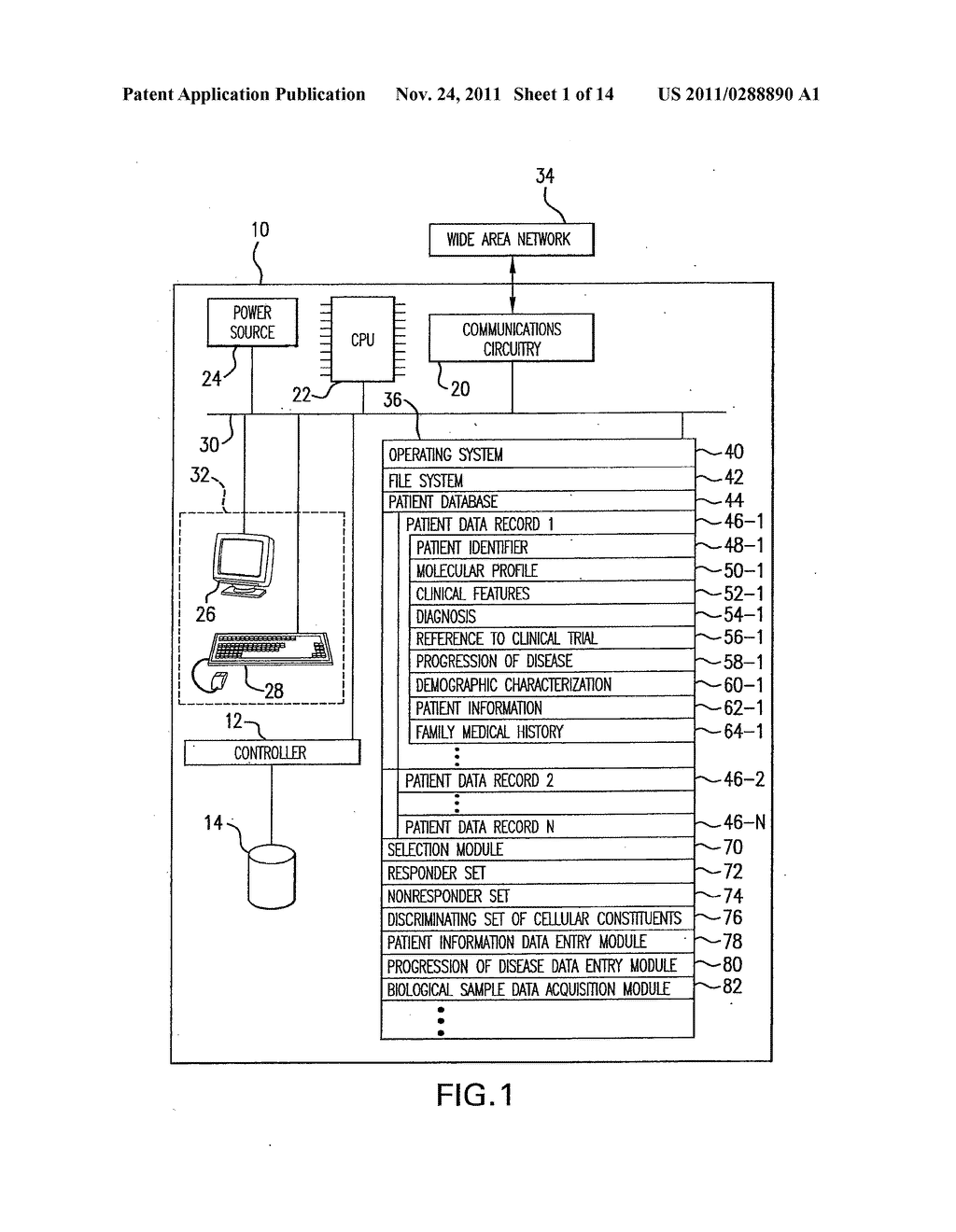 COMPUTER SYSTEMS AND METHODS FOR SELECTING SUBJECTS FOR CLINICAL TRIALS - diagram, schematic, and image 02