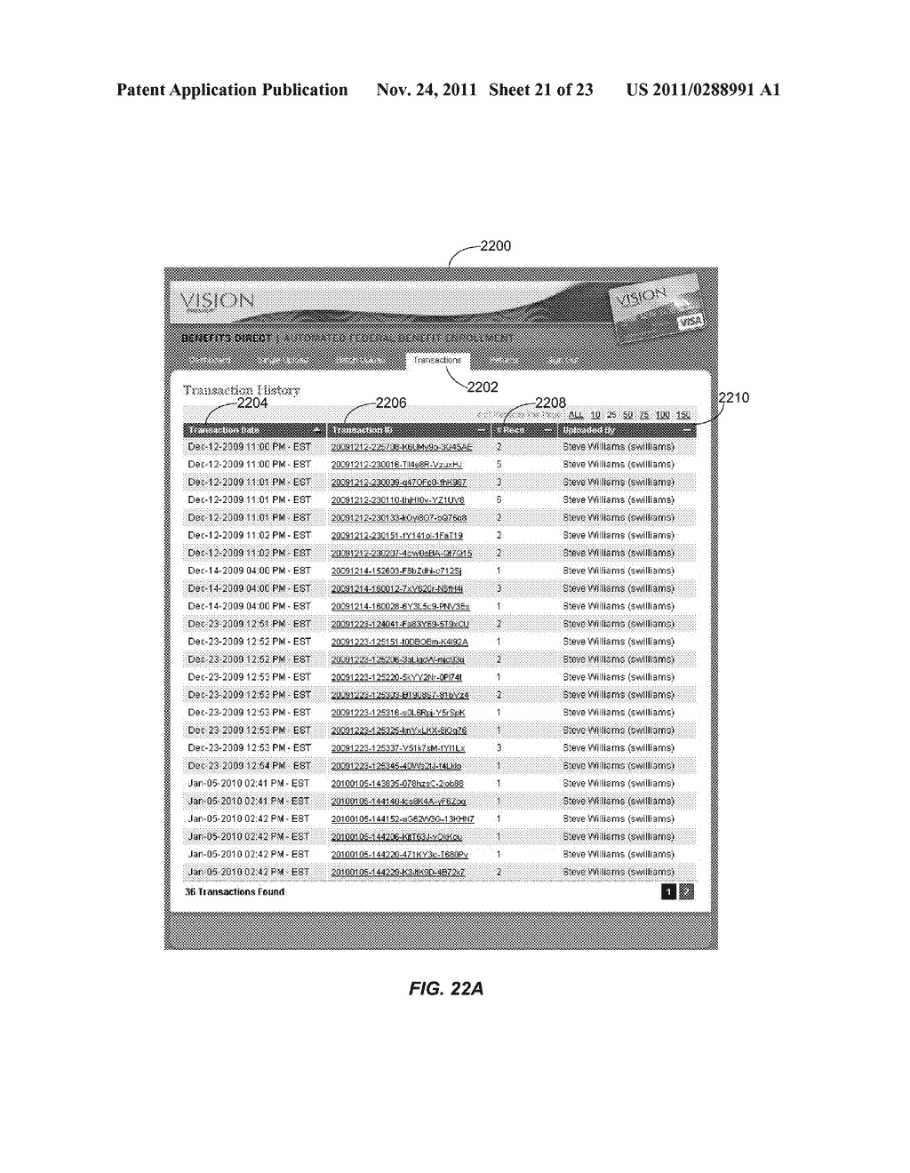 SYSTEM AND METHOD FOR AUTOMATED ISSUER-EFFECTUATED DIRECT DEPOSIT     ENROLLMENT - diagram, schematic, and image 22