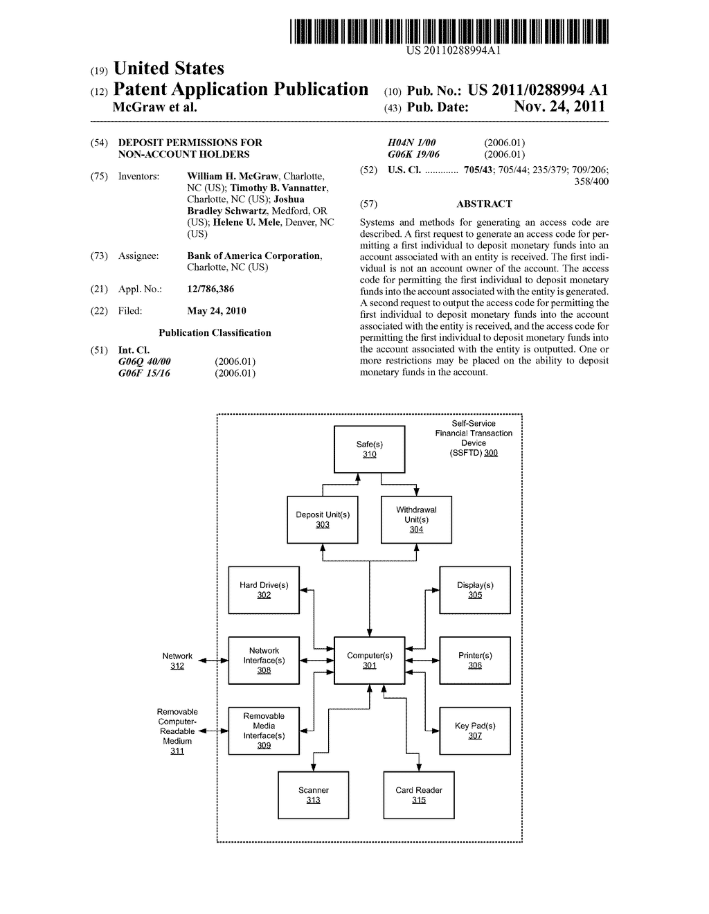 Deposit Permissions For Non-Account Holders - diagram, schematic, and image 01