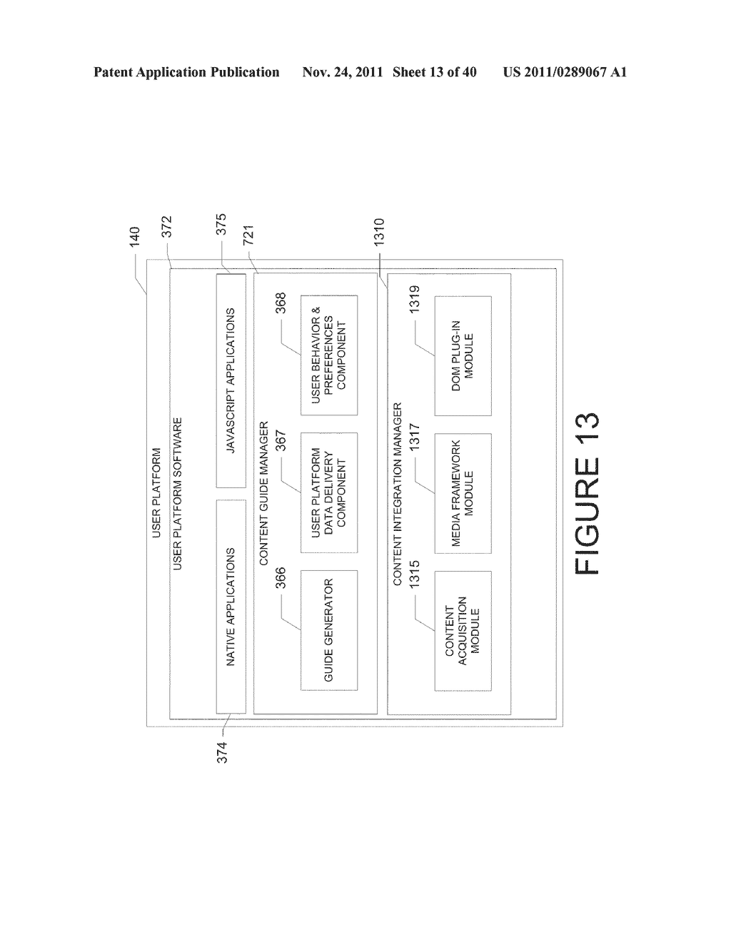 USER INTERFACE FOR CONTENT BROWSING AND SELECTION IN A SEARCH PORTAL OF A     CONTENT SYSTEM - diagram, schematic, and image 14