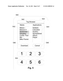 Devices, Systems and Methods for Tagging Media diagram and image