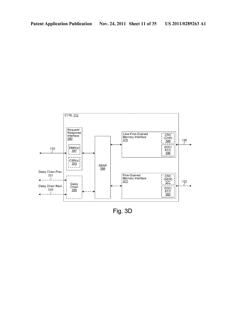 SYSTEM INCLUDING A FINE-GRAINED MEMORY AND A LESS-FINE-GRAINED MEMORY - diagram, schematic, and image 12