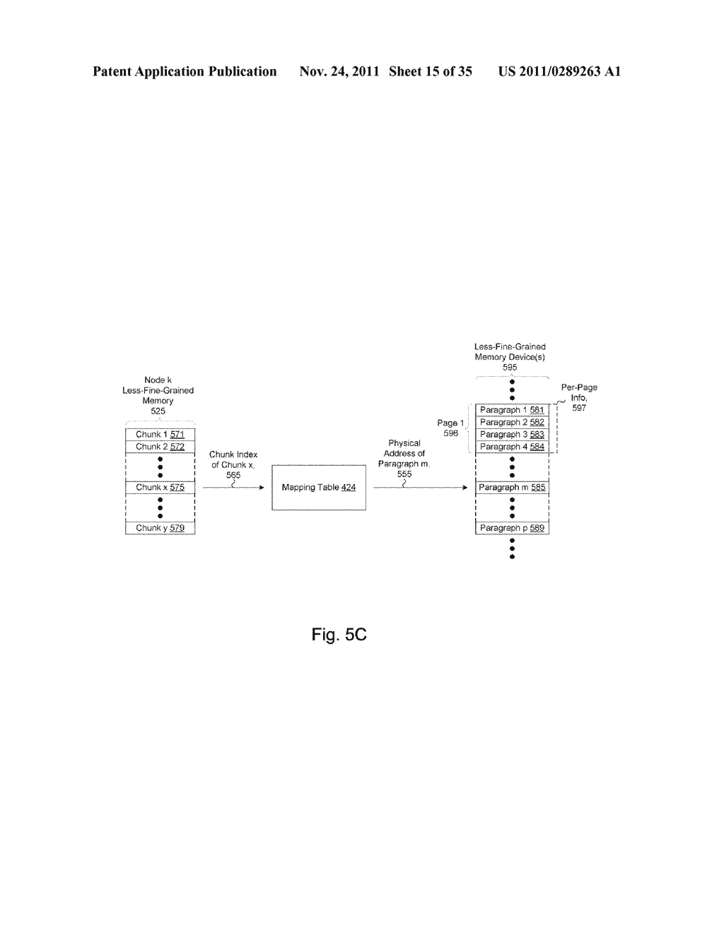 SYSTEM INCLUDING A FINE-GRAINED MEMORY AND A LESS-FINE-GRAINED MEMORY - diagram, schematic, and image 16