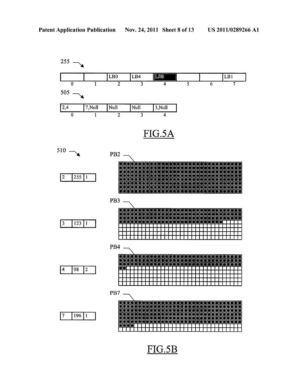 GARBAGE COLLECTION IN STORAGE DEVICES BASED ON FLASH MEMORIES - diagram, schematic, and image 09