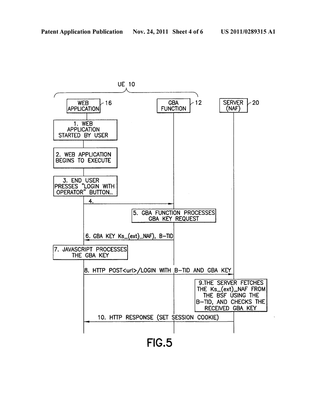 Generic Bootstrapping Architecture Usage With WEB Applications And WEB     Pages - diagram, schematic, and image 05