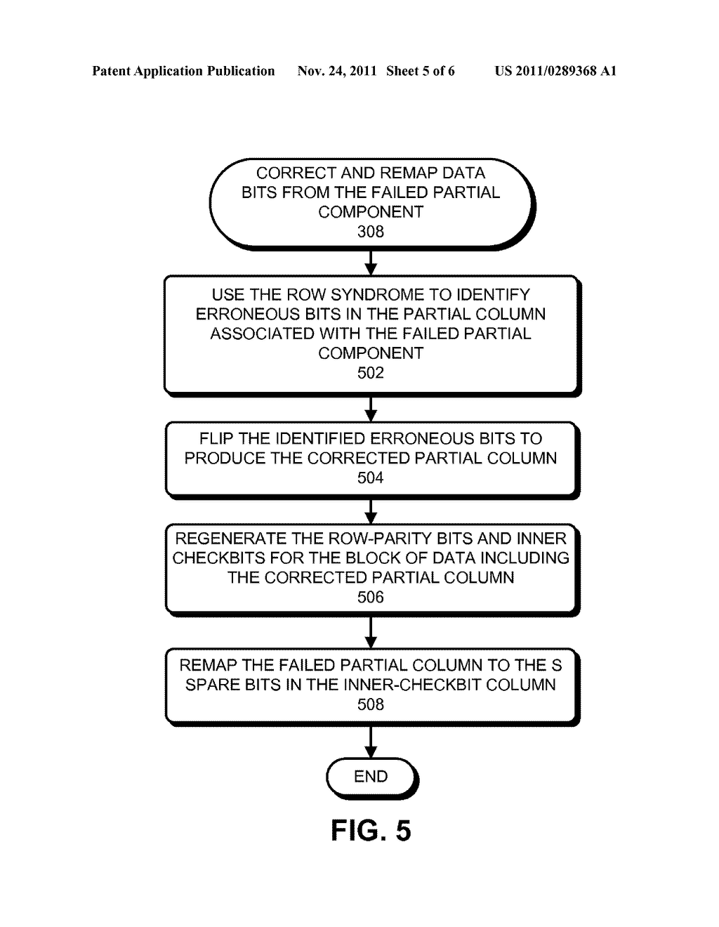 MEMORY SYSTEM THAT SUPPORTS PROBALISTIC COMPONENT-FAILURE CORRECTION WITH     PARTIAL-COMPONENT SPARING - diagram, schematic, and image 06