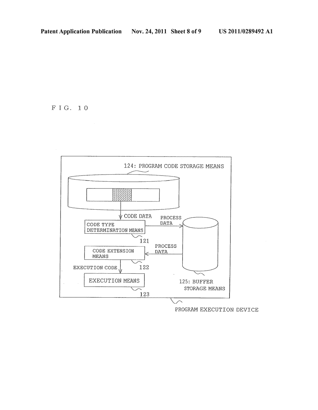 PROGRAM CODE GENERATION SUPPORT DEVICE AND METHOD, PROGRAM EXECUTION     DEVICE AND METHOD, AND PROGRAM CODE COMPRESSION PROCESSING DEVICE AND     METHOD AND PROGRAM THEREOF - diagram, schematic, and image 09