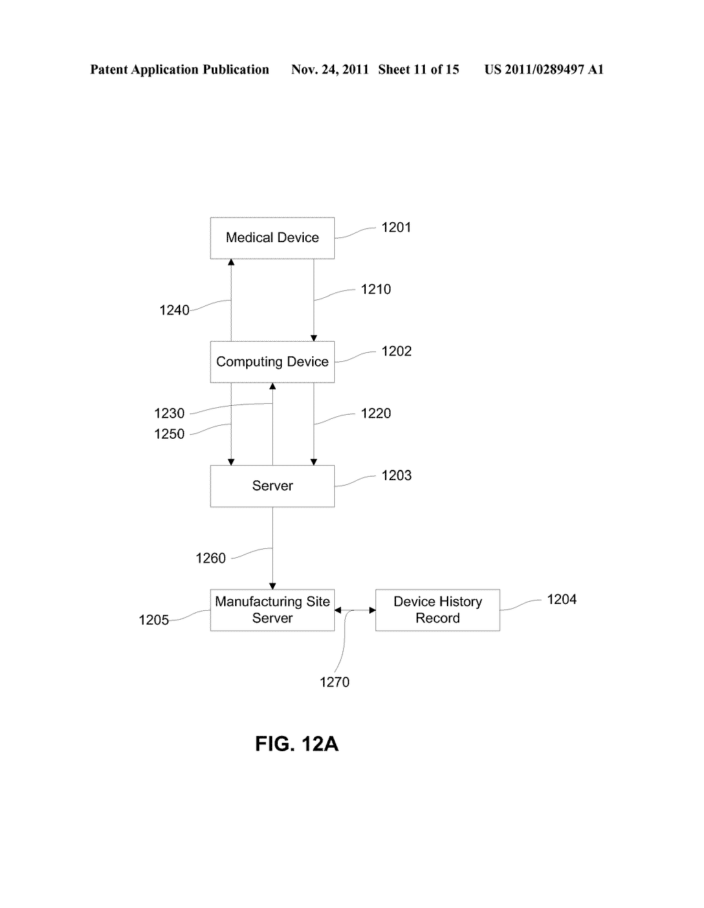 Method and System for Updating a Medical Device - diagram, schematic, and image 12