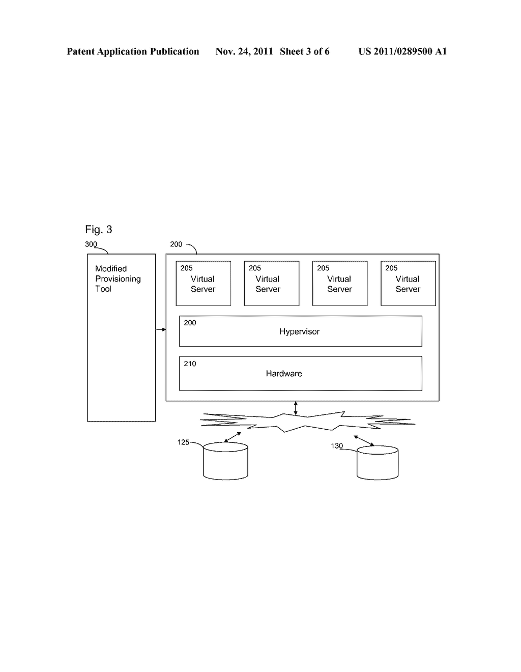  METHOD, APPARATUS AND COMPUTER PROGRAM FOR PROVISIONING A STORAGE VOLUME     TO A VIRTUAL SERVER - diagram, schematic, and image 04