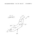 SPECIALIZED SOCK HAVING REMOVEABLE INSERT diagram and image