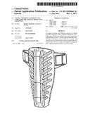 ENERGY ABSORBING AND DISPLACING STRUCTURE FOR ATHLETIC PROTECTIVE     EQUIPMENT diagram and image