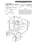 Water saver toilet with uniform water spot diagram and image