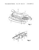 AUTOMOBILE DOOR HANDLE diagram and image