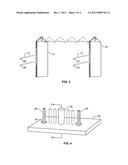 METHOD AND APPARATUS FOR COVERING AN END OF A CABLE EXTENDING FROM A FORM     DURING THE MANUFACTURE OF MOLDED STRUCTURAL MEMBERS diagram and image