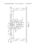 METHOD OF CHANGING THE DISTANCE BETWEEN A ROTARY CUTTING TOOL AND A WORK     SURFACE diagram and image