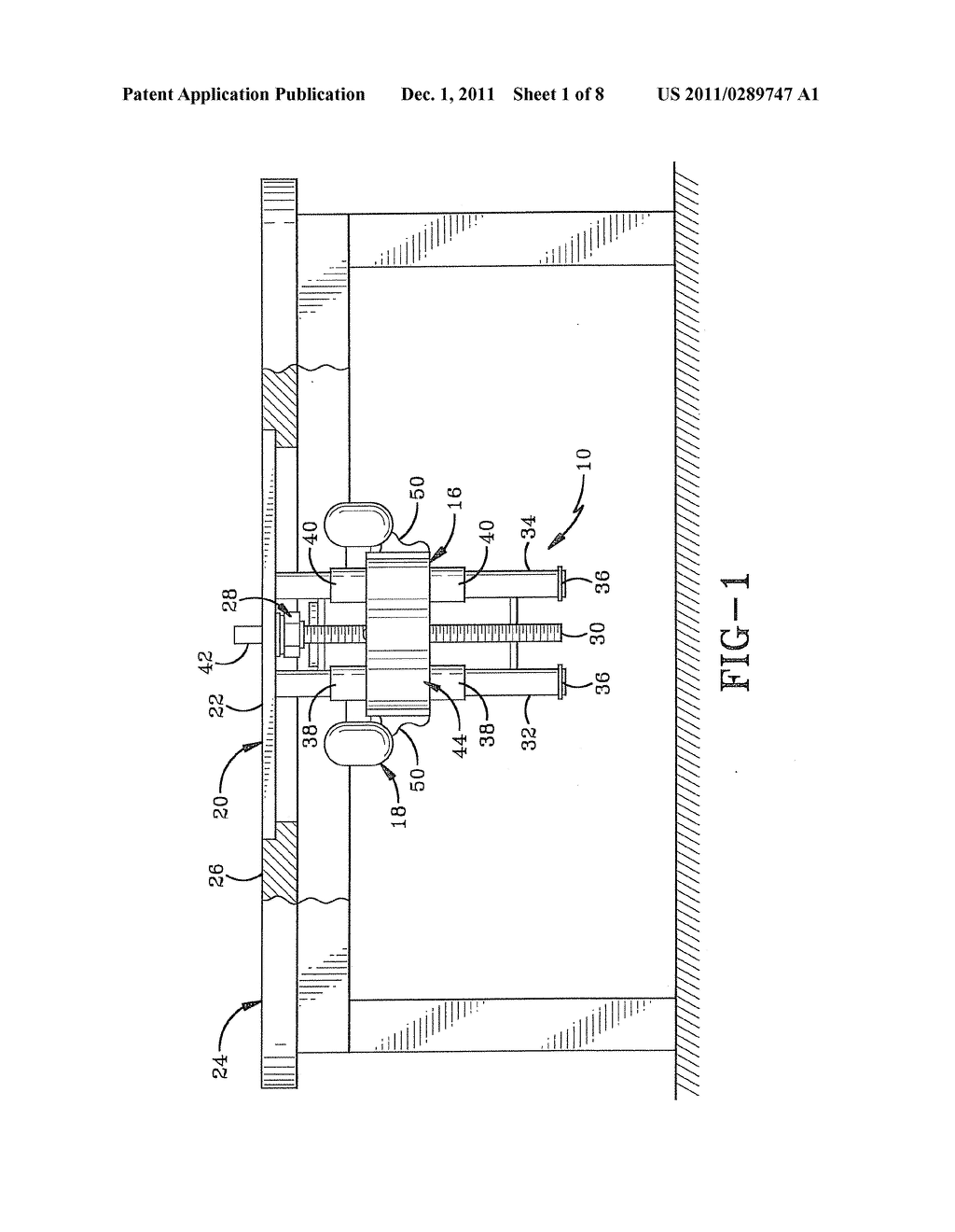 METHOD OF CHANGING THE DISTANCE BETWEEN A ROTARY CUTTING TOOL AND A WORK     SURFACE - diagram, schematic, and image 02