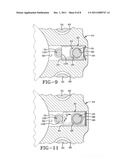 METHOD OF CHANGING THE DISTANCE BETWEEN A ROTARY CUTTING TOOL AND A WORK     SURFACE diagram and image