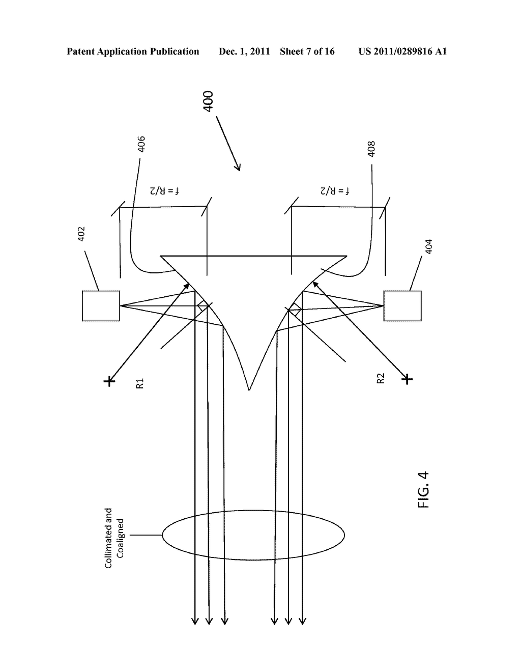 METHOD AND APPARATUS FOR COLLIMATING AND COALIGNING OPTICAL COMPONENTS - diagram, schematic, and image 08