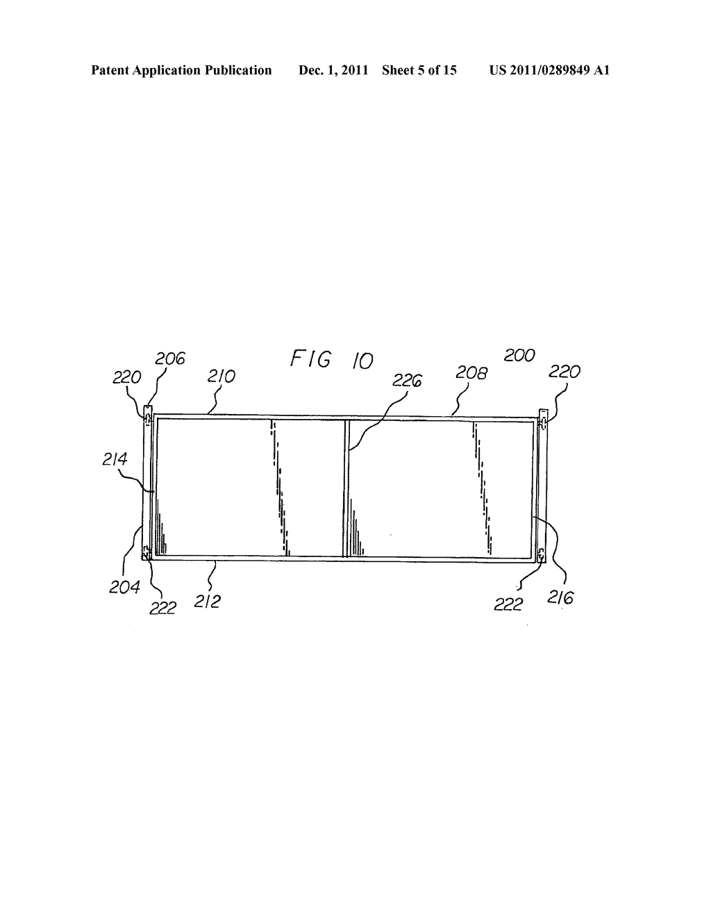 Garage door/track/coupler system - diagram, schematic, and image 06