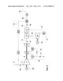 COMBINED CYCLE POWER PLANT WITH FLUE GAS RECIRCULATION diagram and image