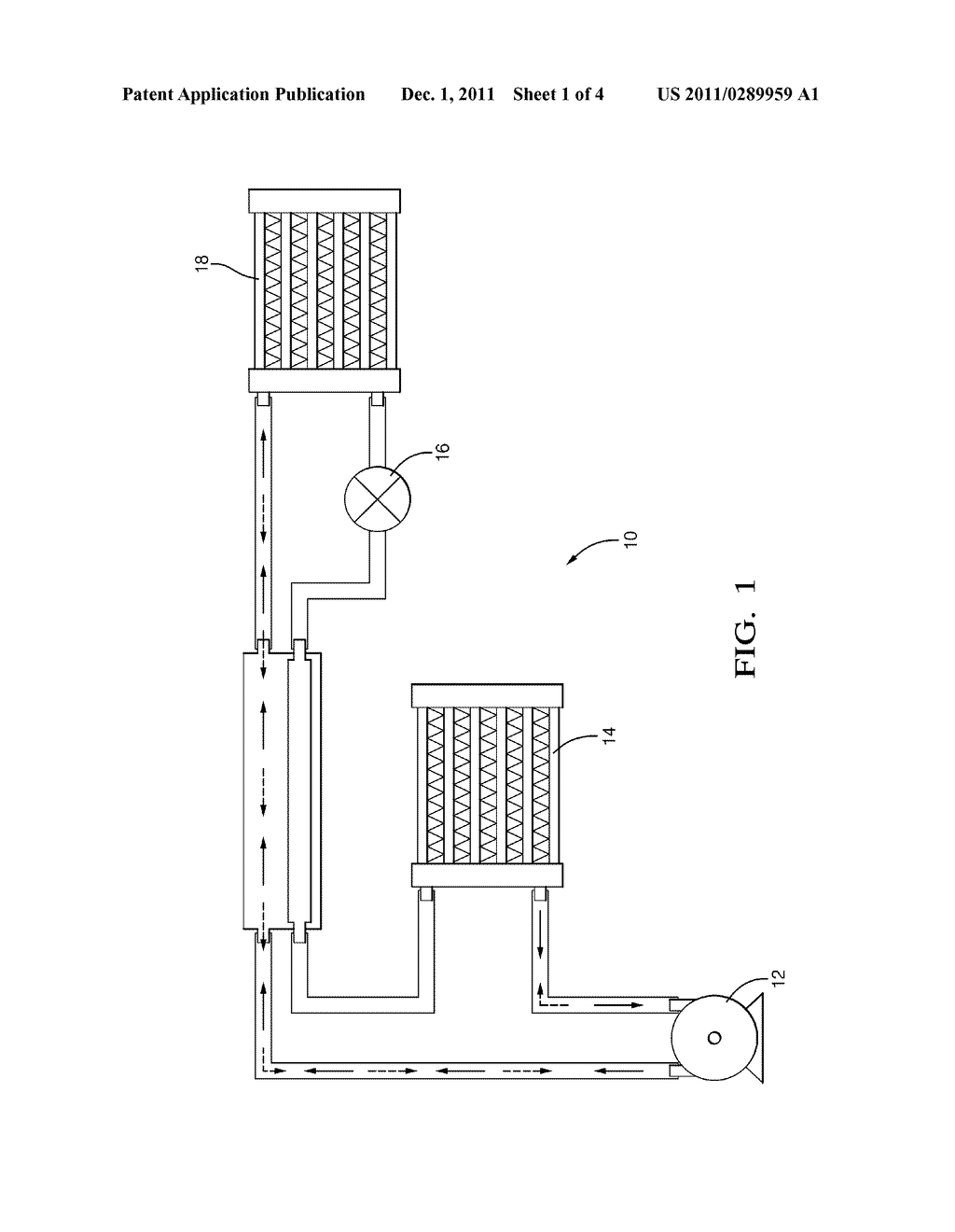 AIR CONDITIONING SYSTEM HAVING AN IMPROVED INTERNAL HEAT EXCHANGER - diagram, schematic, and image 02