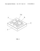 GAS SENSOR WITH A ZINC-OXIDE NANOSTRUCTURE AND METHOD FOR PRODUCING THE     SAME diagram and image