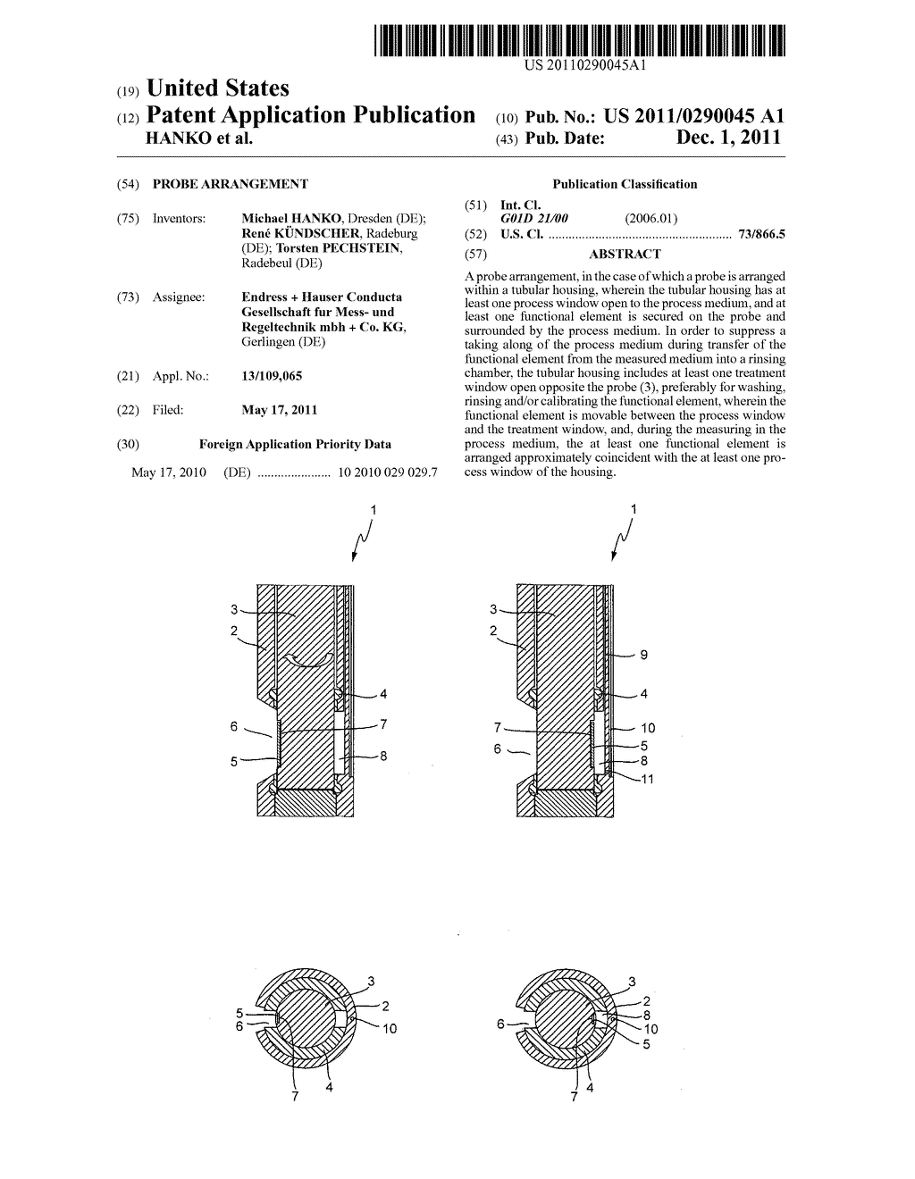 Probe Arrangement - diagram, schematic, and image 01