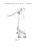 Brake lever with a mechanism for quickly loosening brake cable of racing     bicycle diagram and image