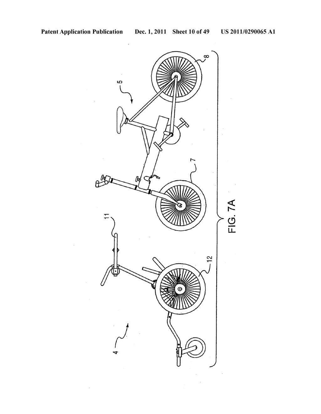 Cable Splicing Assembly for Convertible Stroller-Cycle - diagram, schematic, and image 11