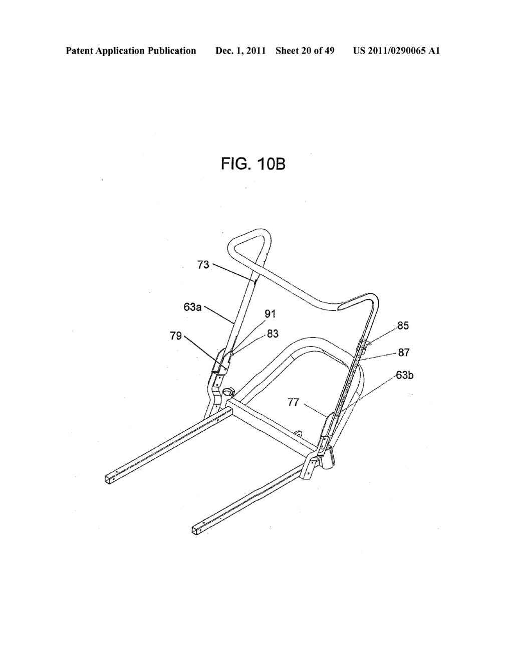 Cable Splicing Assembly for Convertible Stroller-Cycle - diagram, schematic, and image 21