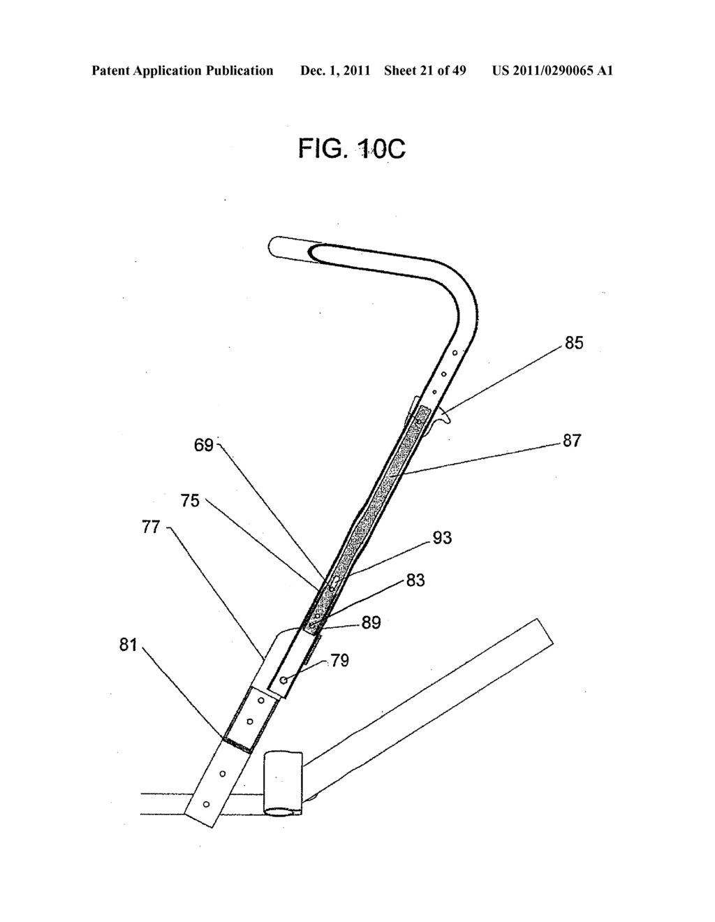 Cable Splicing Assembly for Convertible Stroller-Cycle - diagram, schematic, and image 22