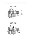 Operating pedal device for vehicle diagram and image