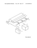 DEVICE AND A METHOD FOR FEEDING DAMPENING SOLUTION IN AN OFFSET PRINTING     UNIT diagram and image