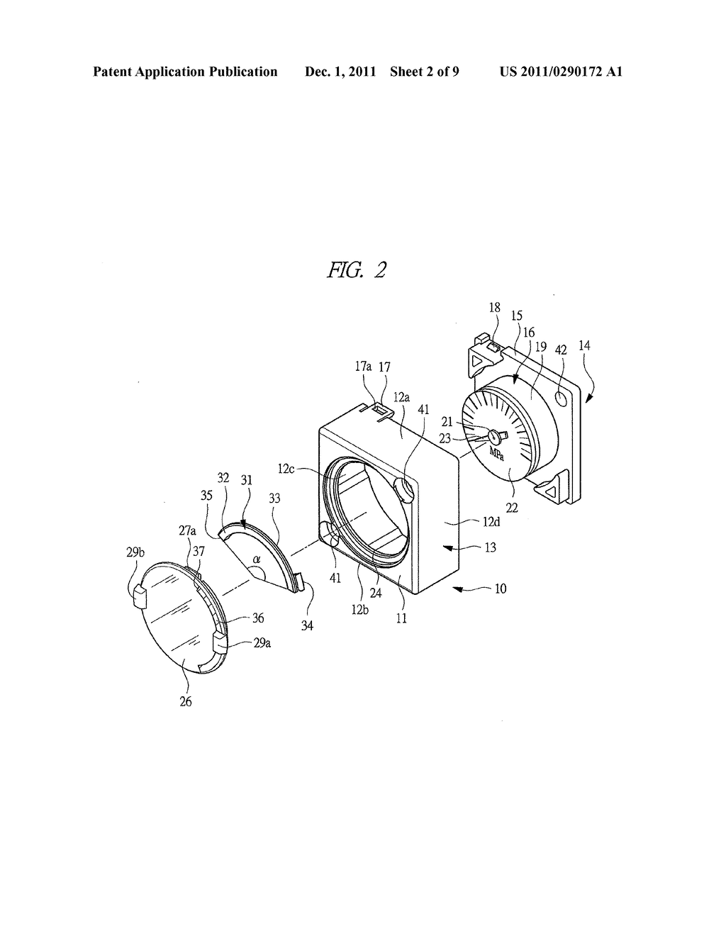 PRESSURE GAUGE - diagram, schematic, and image 03