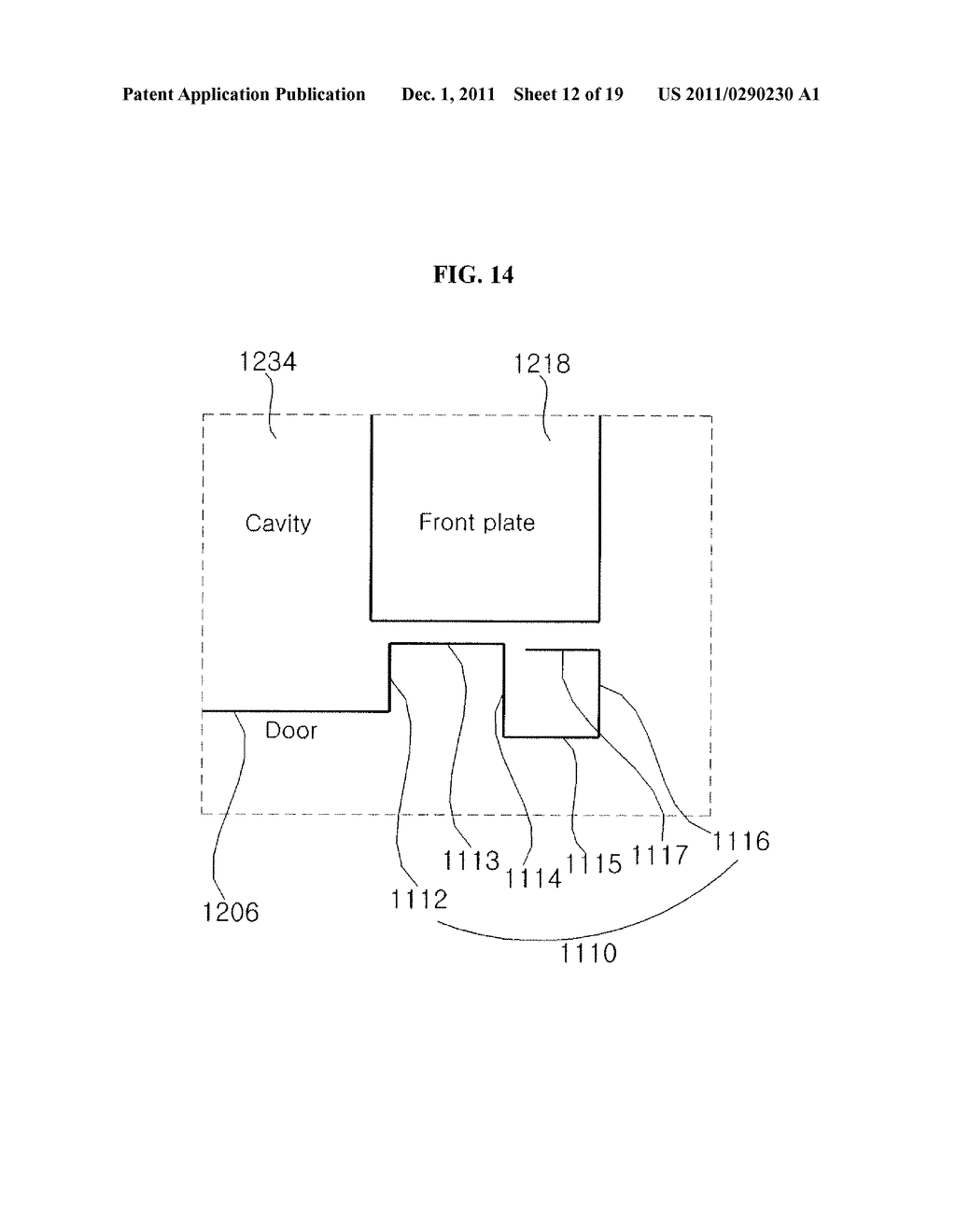 DOOR CHOKE AND COOKING APPARATUS INCLUDING THE SAME - diagram, schematic, and image 13