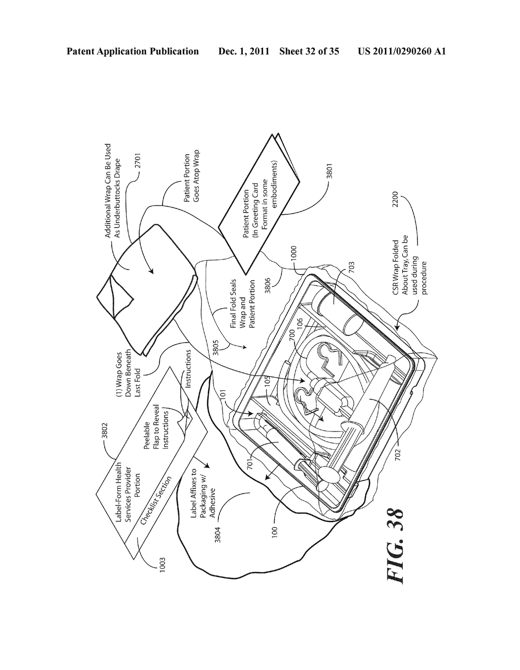 Catheter Tray, Packaging System, Instruction Insert, and Associated     Methods - diagram, schematic, and image 33