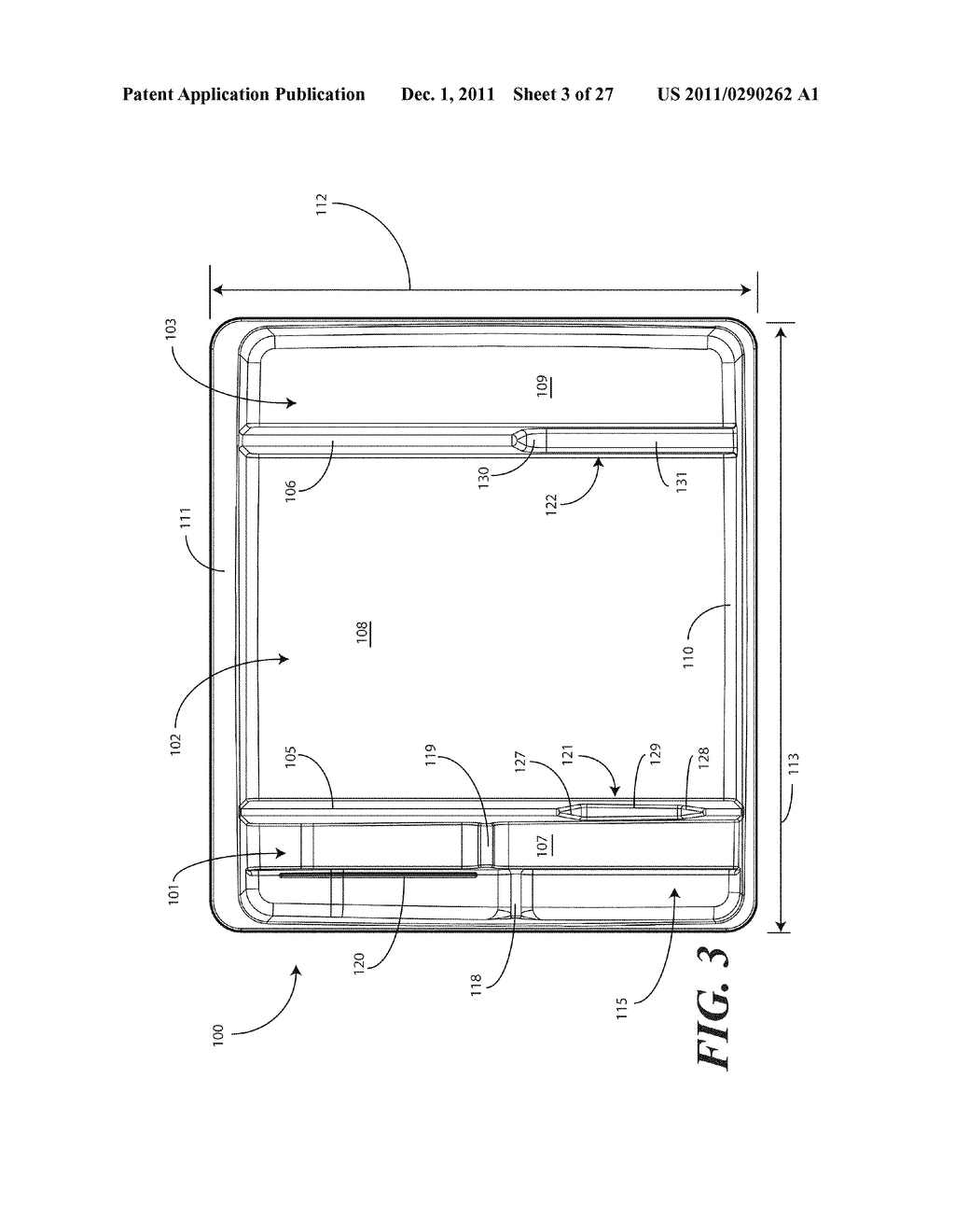 Catheter Tray, Packaging System, Instruction Insert, and Associated     Methods - diagram, schematic, and image 04