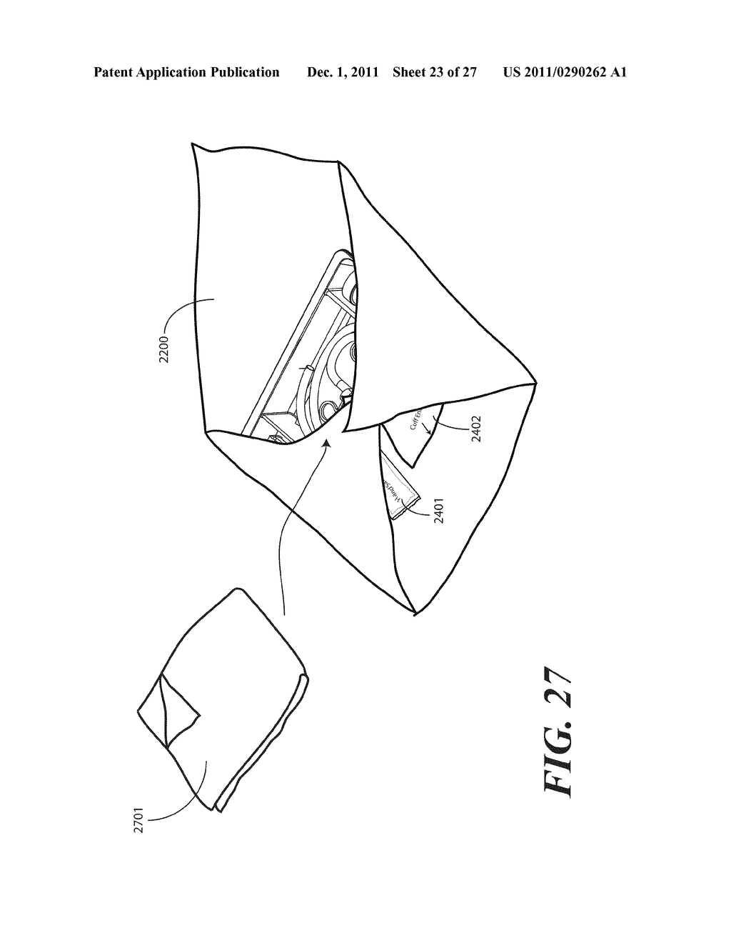 Catheter Tray, Packaging System, Instruction Insert, and Associated     Methods - diagram, schematic, and image 24